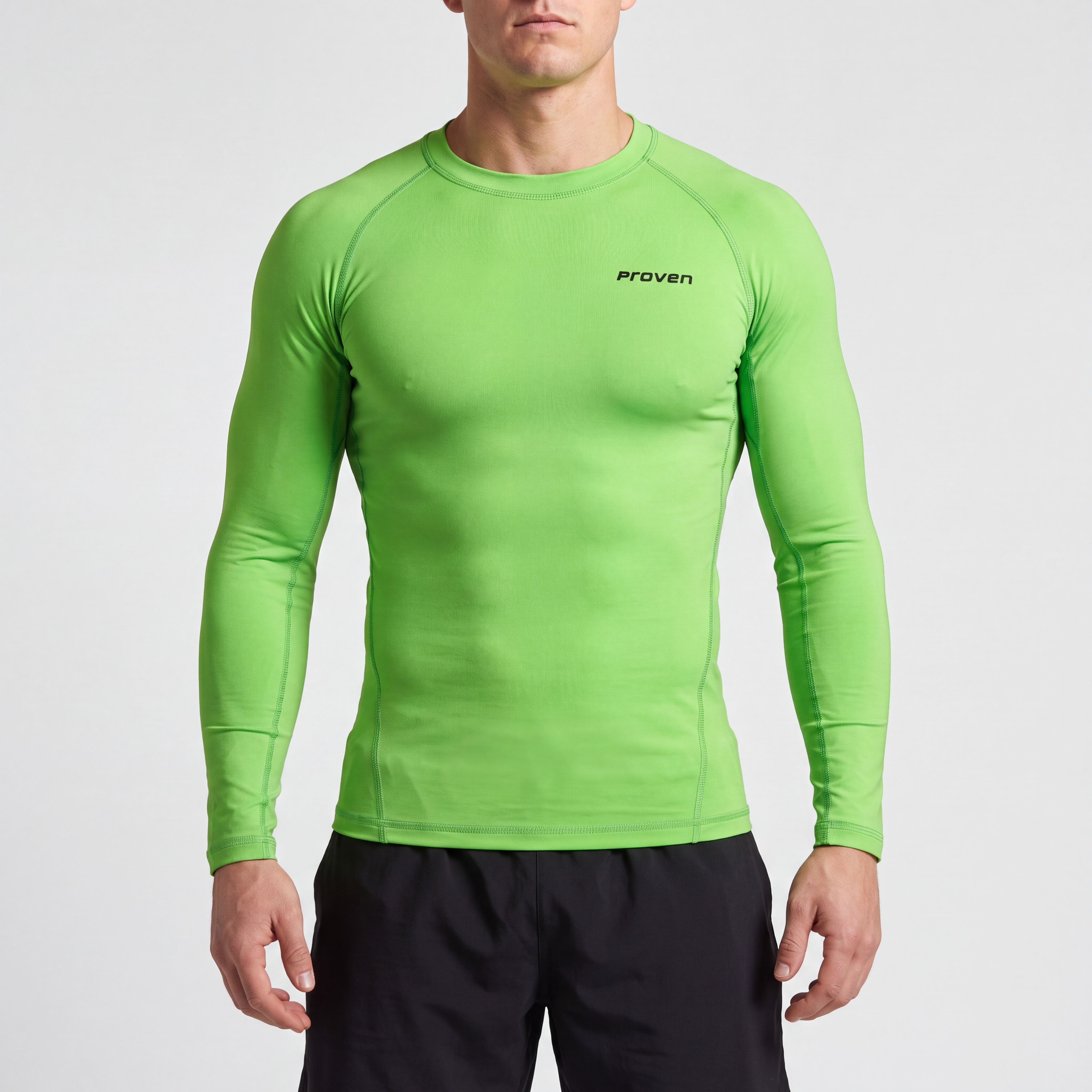 Compression Base Layer Top (Black Long Sleeve)