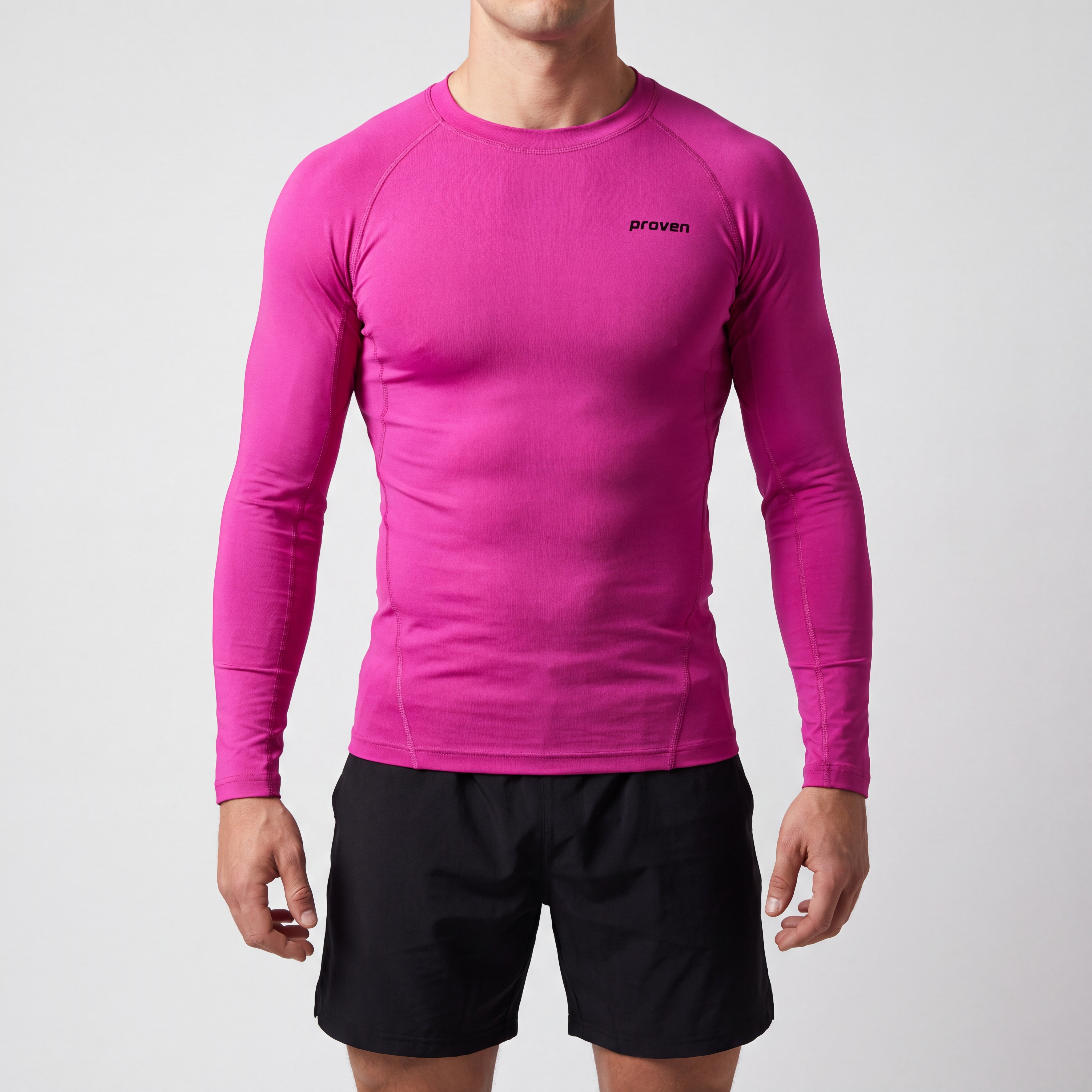 Compression Base Layer Top (Black Long Sleeve)