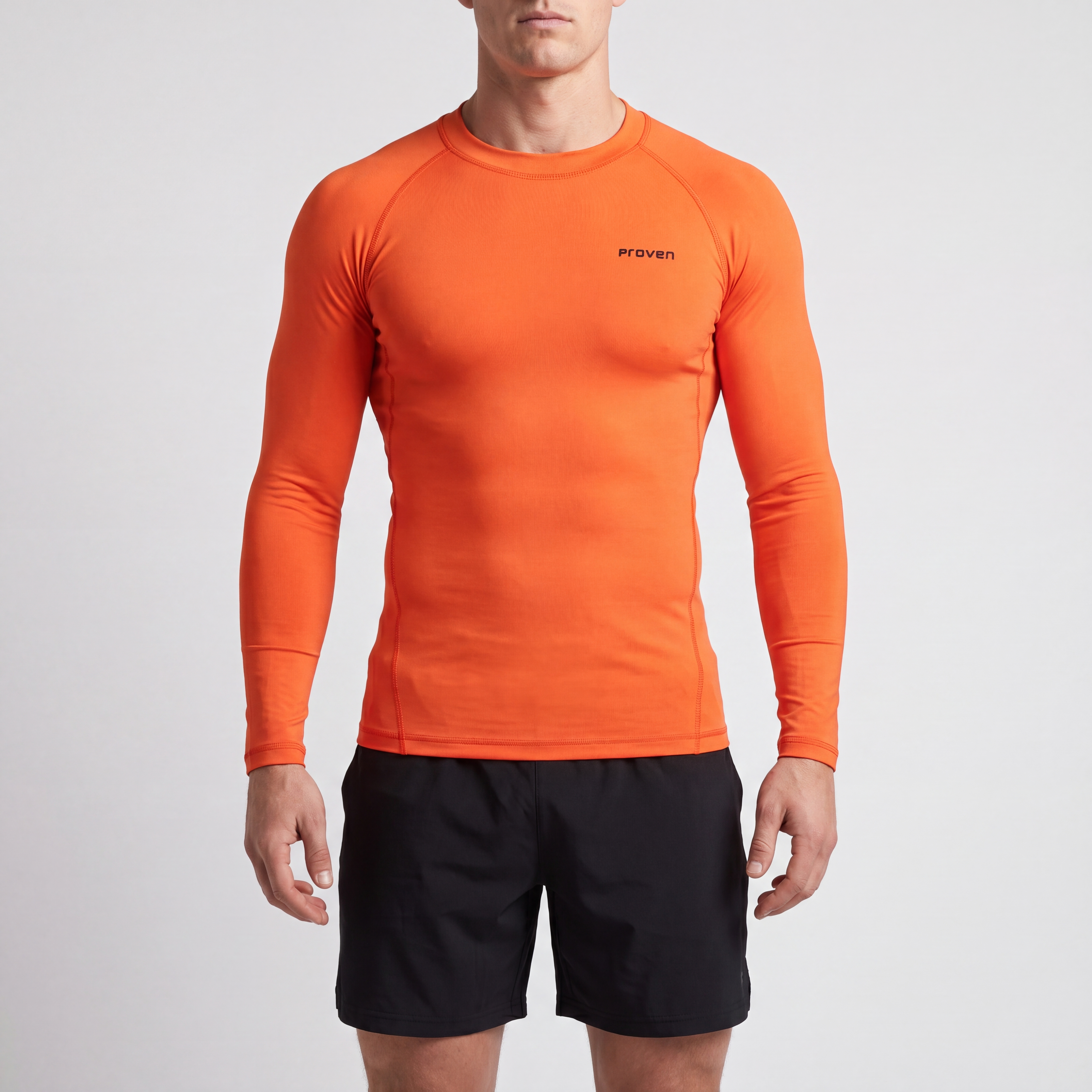 Compression Base Layer Top (Black Long Sleeve)